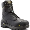 Terra Men's Gantry LXI 8" Nano Comp Toe WP Work Boot -Black- 4TAXBK