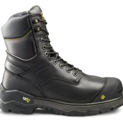 Terra Men's Gantry LXI 8" Nano Comp Toe WP Work Boot -Black- 4TAXBK
