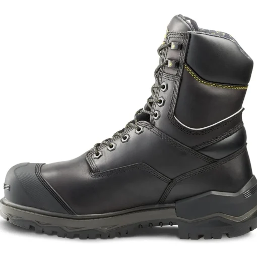 Terra Men's Gantry LXI 8" Nano Comp Toe WP Work Boot -Black- 4TAXBK