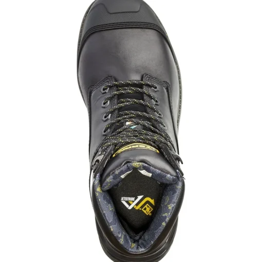 Terra Men's Gantry LXI 8" Nano Comp Toe WP Work Boot -Black- 4TAXBK
