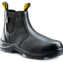 Terra Men's Murphy 6" Comp Toe Pull On WP Safety Work Boot -Black- R4NRBK