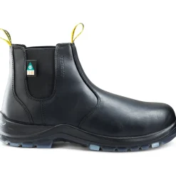 Terra Men's Murphy 6" Comp Toe Pull On WP Safety Work Boot -Black- R4NRBK