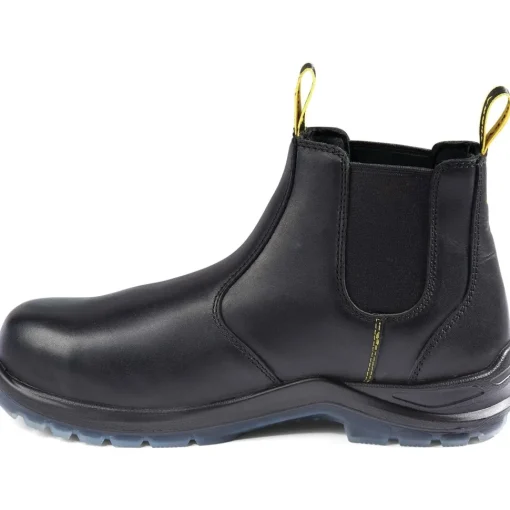 Terra Men's Murphy 6" Comp Toe Pull On WP Safety Work Boot -Black- R4NRBK