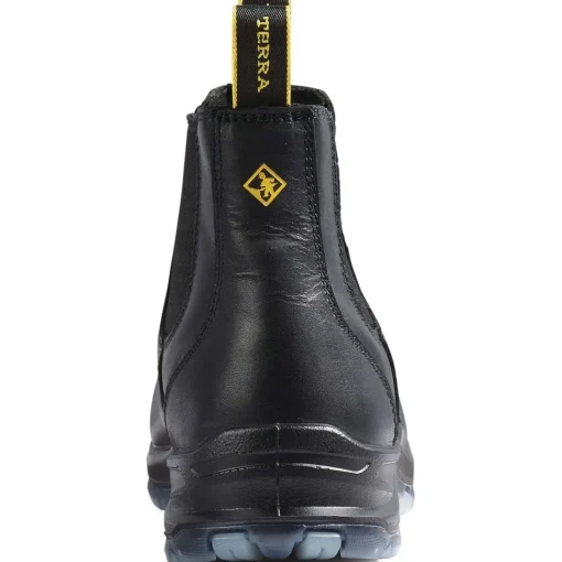 Terra Men's Murphy 6" Soft Toe WP Chelsea Work Boot -Black- R4NSBK
