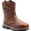 Terra Men's Patton AT Waterproof Met Guard Safety Work Boot -Brown- 4TCCBN