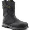 Terra Men's Patton AT Waterproof Pull-On Safety Work Boot -Black- 4TCBBK
