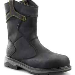 Terra Men's Patton AT Waterproof Pull-On Safety Work Boot -Black- 4TCBBK