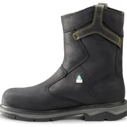 Terra Men's Patton AT Waterproof Pull-On Safety Work Boot -Black- 4TCBBK