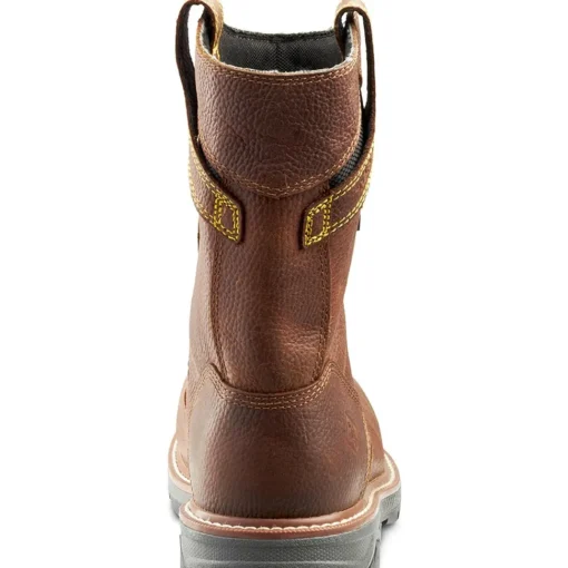 Terra Men's Patton AT Waterproof Pull-On Safety Work Boot -Brown- 4TCBBN