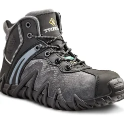 Terra Men's Venom Mid Comp Toe WP Safety Work Shoe -Black- R8285B
