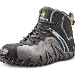 Terra Men's Venom Mid Comp Toe WP Safety Work Shoe -Black- R8285B