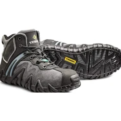 Terra Men's Venom Mid Comp Toe WP Safety Work Shoe -Black- R8285B