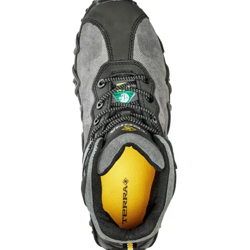 Terra Men's Venom Mid Comp Toe WP Safety Work Shoe -Black- R8285B