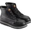 Thorogood Men's American Heritage Midnight 6" Soft Toe USA Made Wedge Work Boot - 814-6206