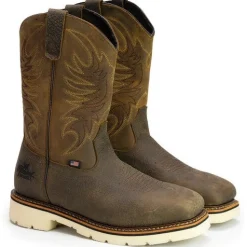 Thorogood Men's American Heritage 11" Western Work Boot -Crazyhorse- 804-4331
