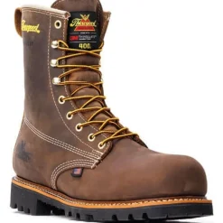 Thorogood Men's American Heritage 8" Comp Toe WP Work Boot -Crazyhorse- 804-4520