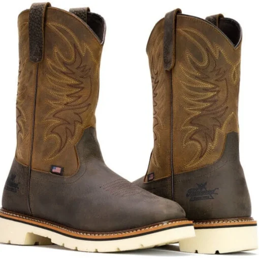 Thorogood Men's American Heritage 11" Western Work Boot -Crazyhorse- 814-4332