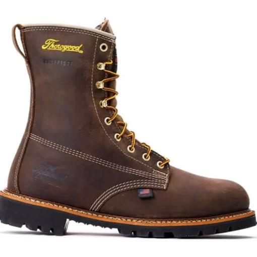 Thorogood Men's American Heritage 8" WP Work Boot -Crazyhorse- 814-4520