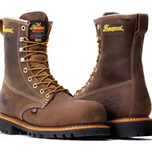 Thorogood Men's American Heritage 8" Comp Toe WP Work Boot -Crazyhorse- 804-4520