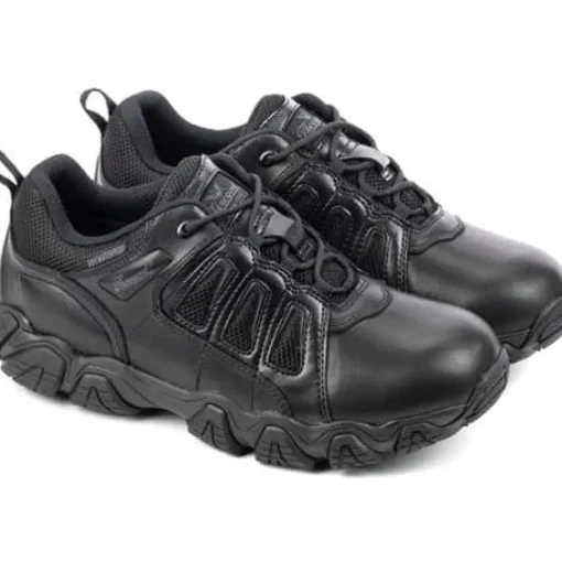 Thorogood Men's Crosstrex Oxford Comp Toe WP Duty Shoe Black- 804-6386