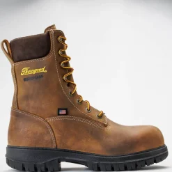 Thorogood Men's Genesis Series 8" Safety Toe WP Work Boot -Chestnut- 804-4259