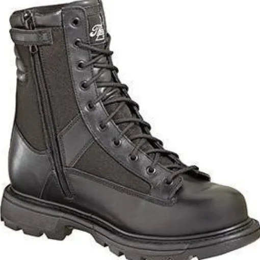 Thorogood Men's Station GEN-flex2 8" Side Zip Duty Boot Black-834-7991