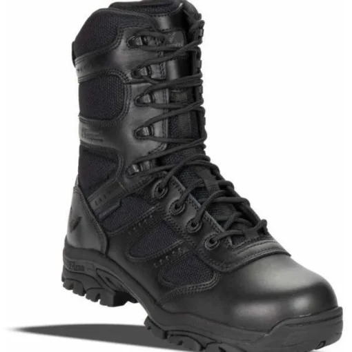 Thorogood Men's The Deuce 8" WP Side Zip Duty Boot - Black - 834-6219