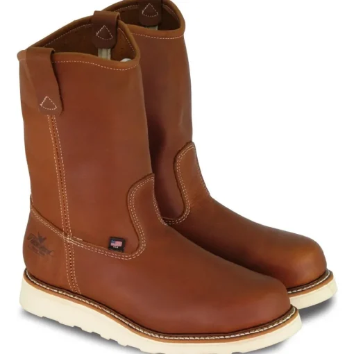 Thorogood Men's USA Made Amer Heritage Stl Toe Wel Wedge Work Boot 804-4205