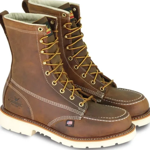 Thorogood Men's USA Made Amer. Heritage 8" Stl Toe Work Boot 804-4378