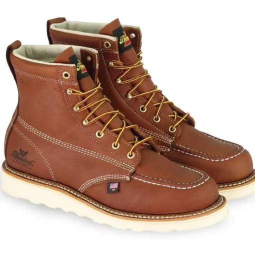 Thorogood Men's USA Made Amer. Heritage 6" Stl Toe Wedge Work Boot 804-4200