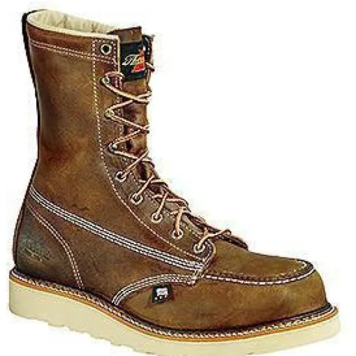 Thorogood Men's USA Made Amer. Heritage 8" Stl Toe Work Wedge Boot 804-4478