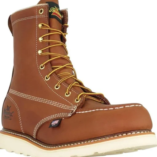 Thorogood Men's USA Made Amer. Heritage 8" Stl Toe Wedge Work Boot 804-4208