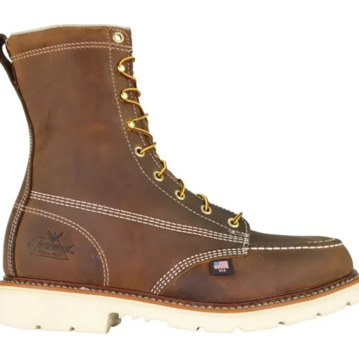 Thorogood Men's USA Made Amer. Heritage 8" Stl Toe Work Boot 804-4378