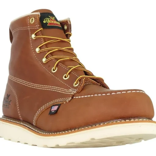 Thorogood Men's USA Made Amer. Heritage 6" Stl Toe Wedge Work Boot 804-4200