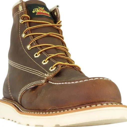 Thorogood Men's USA Made Amer. Heritage 6" Moc Toe Wedge Work Boot 814-4203