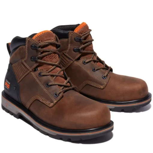 Timberland Pro Men's Ballast 6" Comp Toe Work Boot- Brown- TB0A29HT214