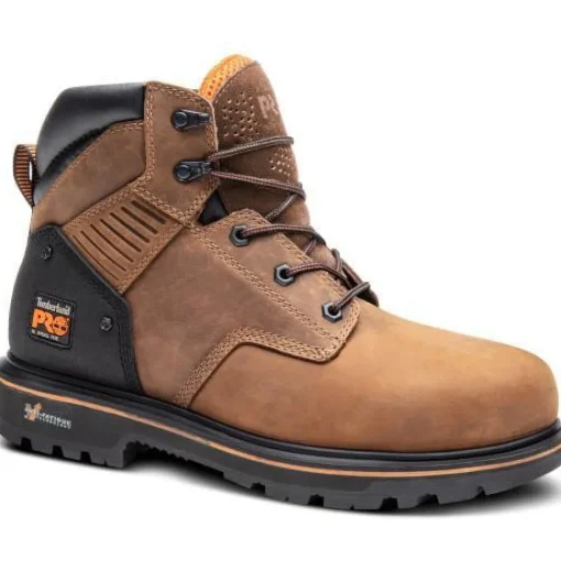 Timberland Pro Men's Ballast 6" Steel Toe Work Boot- Brown TB1A29H7214