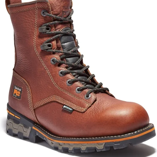 Timberland PRO Men's Boondock 8" Soft Toe WP Work Boot - TB11113A210
