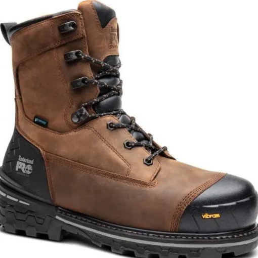 Timberland Pro Men's Boondock HD 8" Comp Toe WP Work Boot- TB1A29TG214
