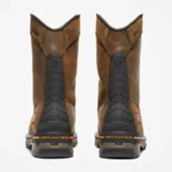 Timberland Pro Men's Boondock WP Comp Toe Wellington Work Boot Brown TB0A4499214