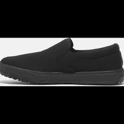 Timberland Pro Men's Burbank ST Slip On Work Shoe -Black- TB0A619Y001