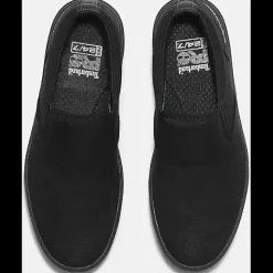 Timberland Pro Men's Burbank ST Slip On Work Shoe -Black- TB0A619Y001