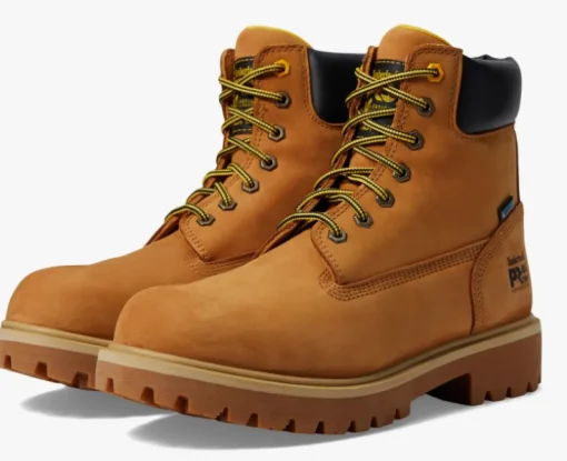 Timberland PRO Men's Direct Attach 6" Comp Toe Work Boot - Wheat - TB0A5PA2231
