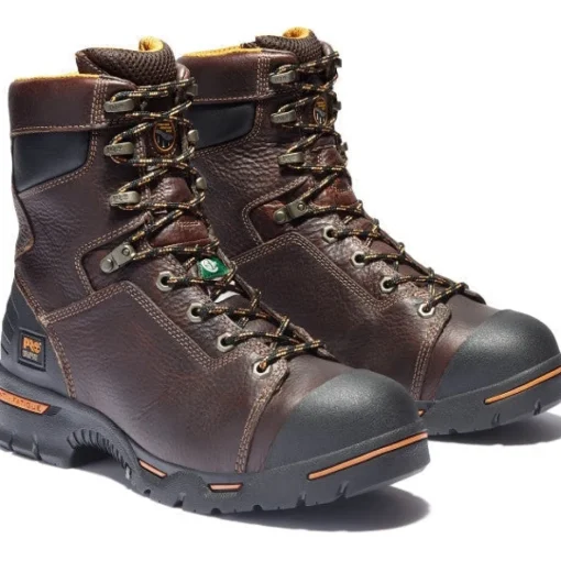 Timberland PRO Men's Endurance 8" Stl Toe Work Boot Brown TB152561214