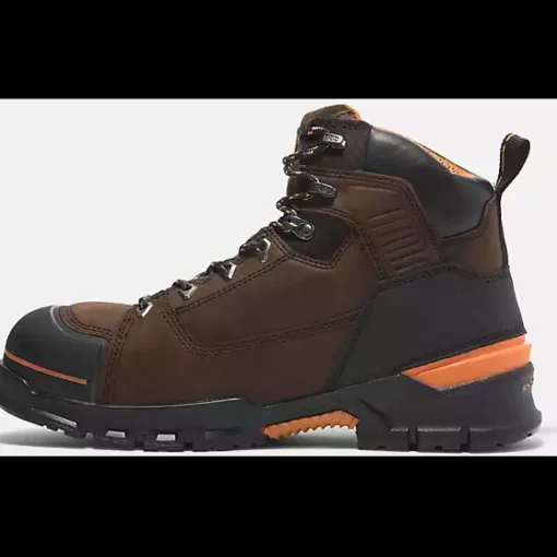 Timberland Pro Men's Endurance EV 6" Comp Toe WP Work Boot -Brown- TB0A5YXU214