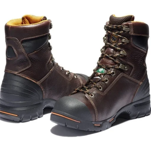 Timberland PRO Men's Endurance 8" Stl Toe Work Boot Brown TB152561214