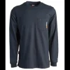 Timberland Pro Men's Flame Resistant Pocket Work T-Shirt - Black- TB0A23PF001