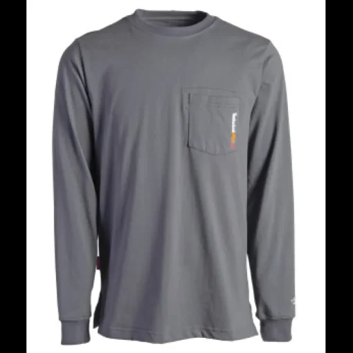 Timberland Pro Men's Flame Resistant Pocket Work T-Shirt - Charcoal - TB0A23PF003