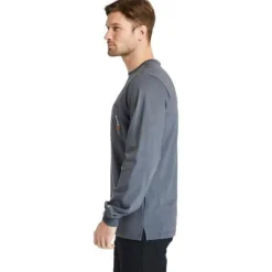 Timberland Pro Men's Flame Resistant Pocket Work T-Shirt - Charcoal - TB0A23PF003