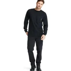Timberland Pro Men's Flame Resistant Pocket Work T-Shirt - Black- TB0A23PF001